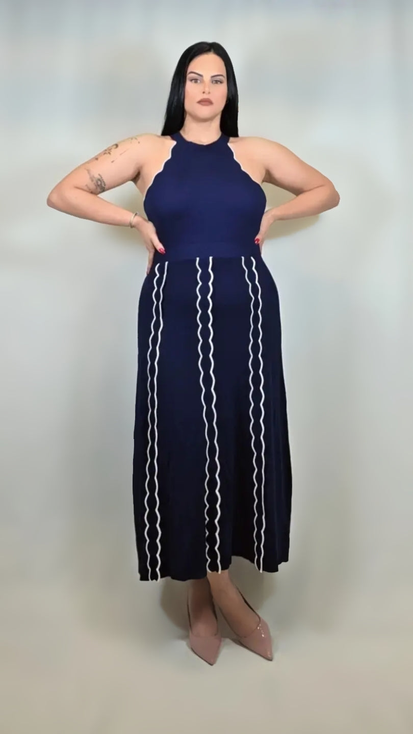 Knit Midi Dress