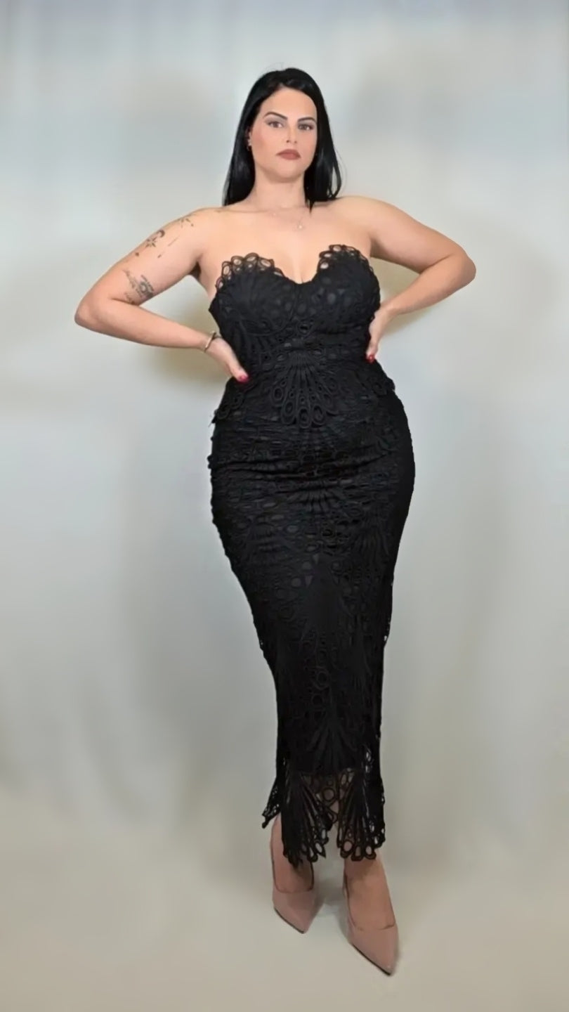 Strapple Sweetheart Neck Mermaid Set