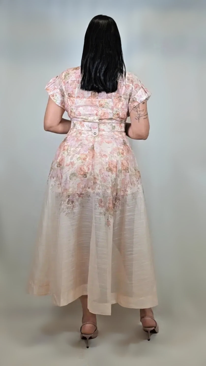 Pearl Touch Midi Dress