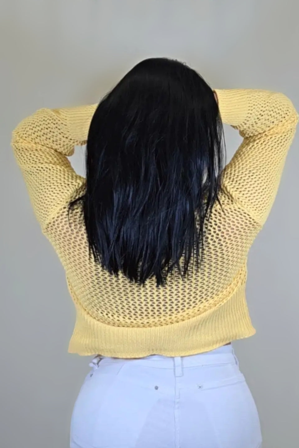 Knit Button-Up Crop Cardigan