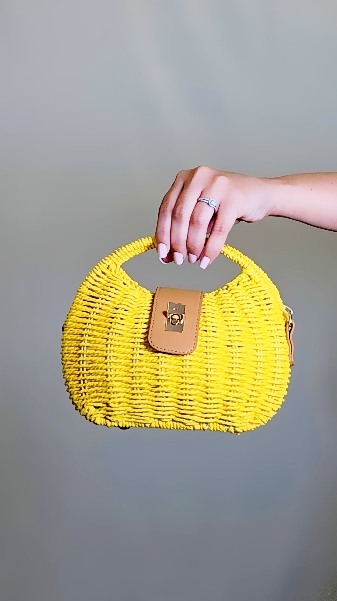 Rattan Bag Clutch