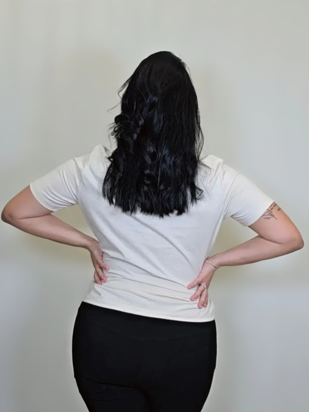 Graphic Tee Collar Neck