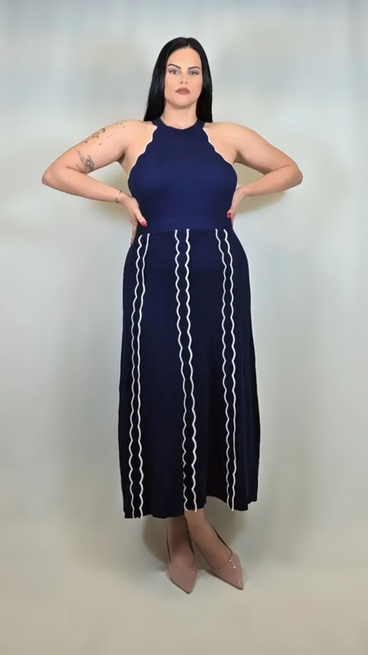 Knit Midi Dress