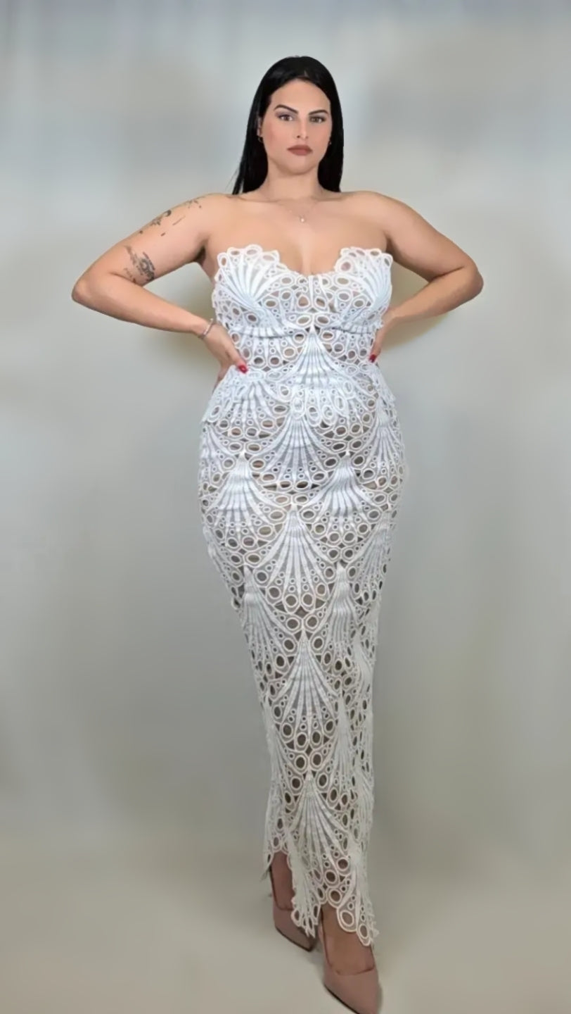 Strapple Sweetheart Neck Mermaid Set