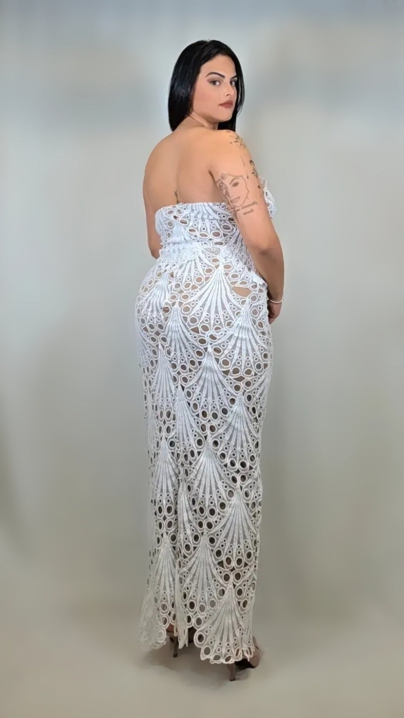 Strapple Sweetheart Neck Mermaid Set