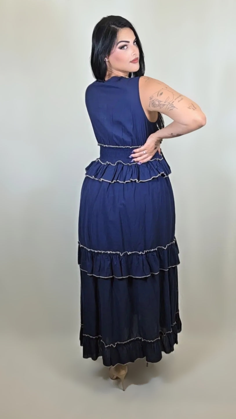 Olive Green Halter Neck Maxi Dress