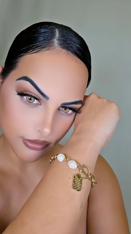 Stainless Steal Gold Multilayer Bracelet