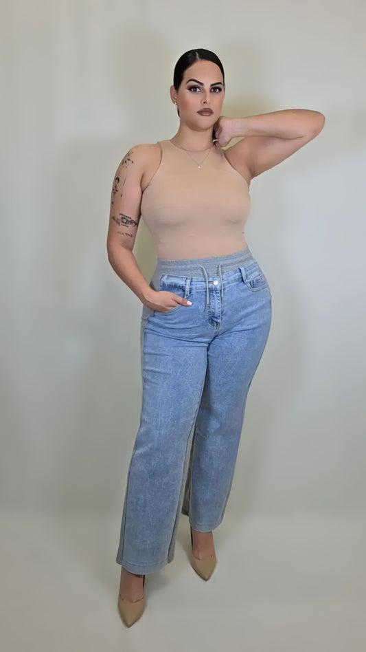 Wide Leg Denim Jean