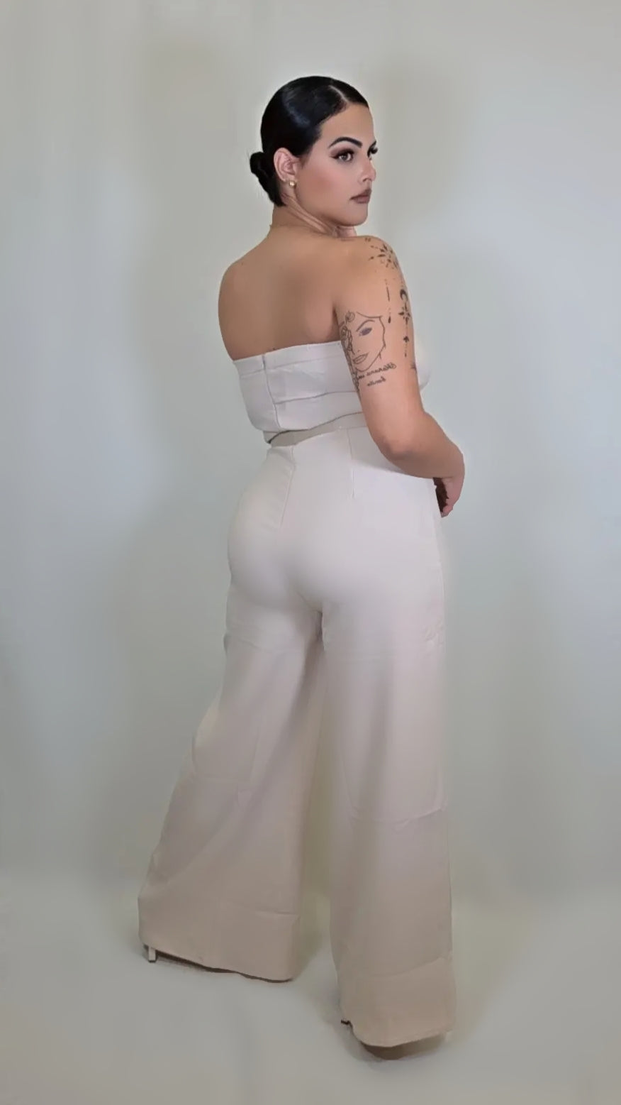 Women Summer Belted Jumpsuit