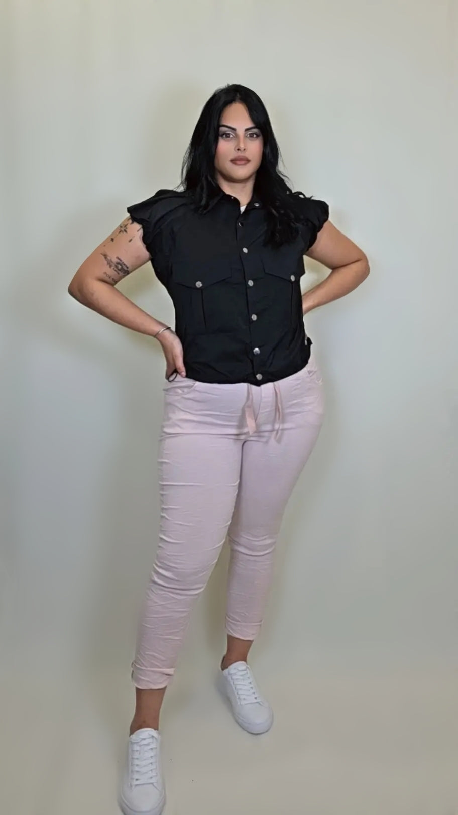 Stretch High Rise Joggers