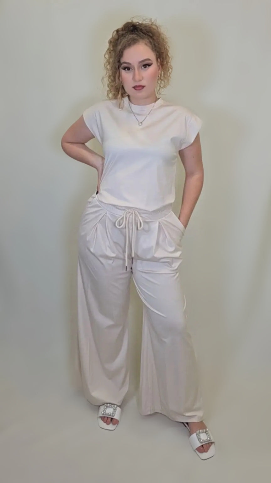Soft Luxe Lounge Set – Cream Comfort Edition