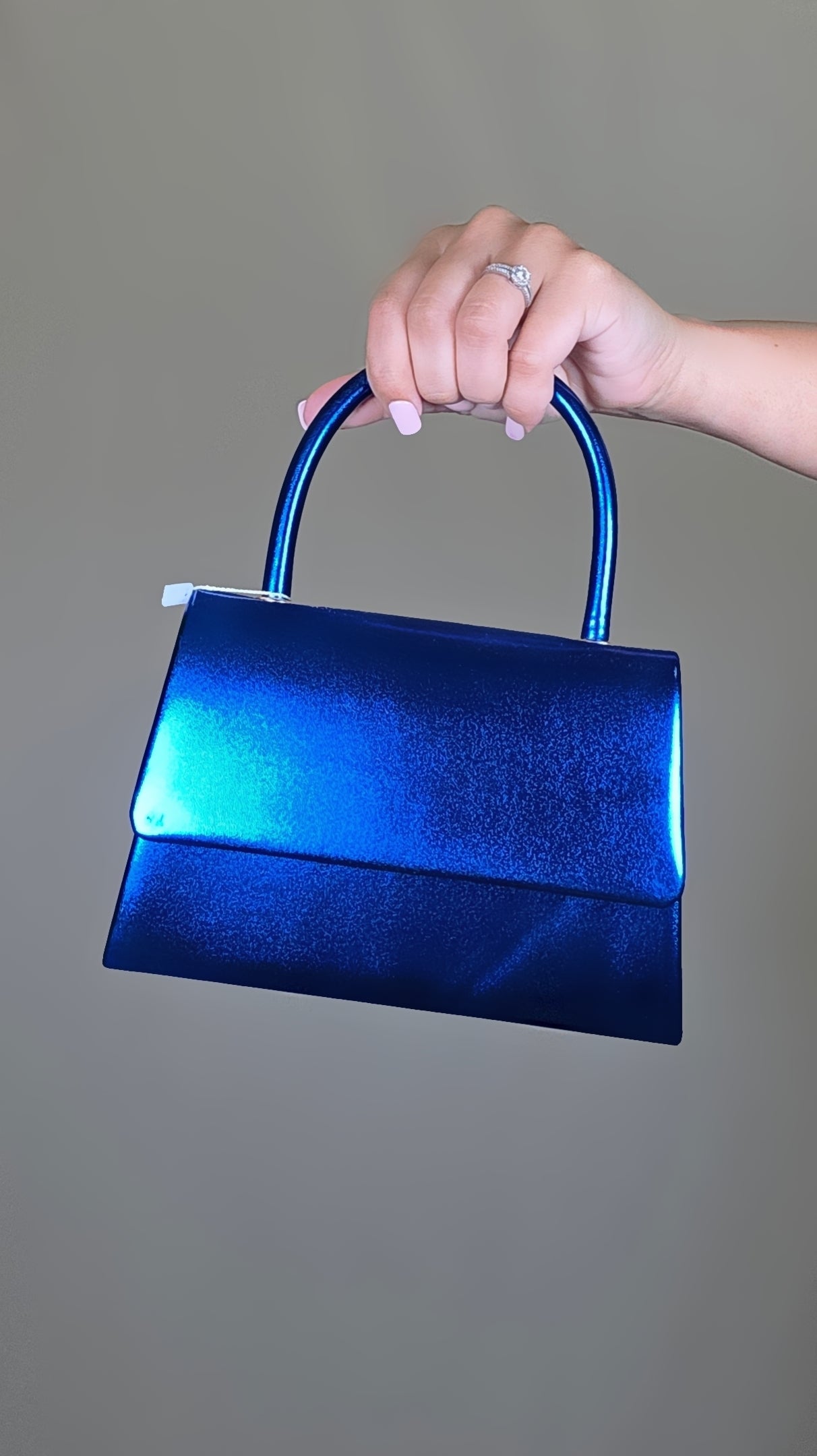 Mini Solid Color Elegant Handbag