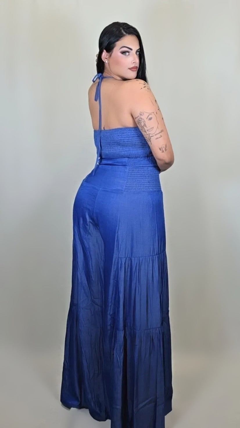 Cropped Wide Leg Pants Set