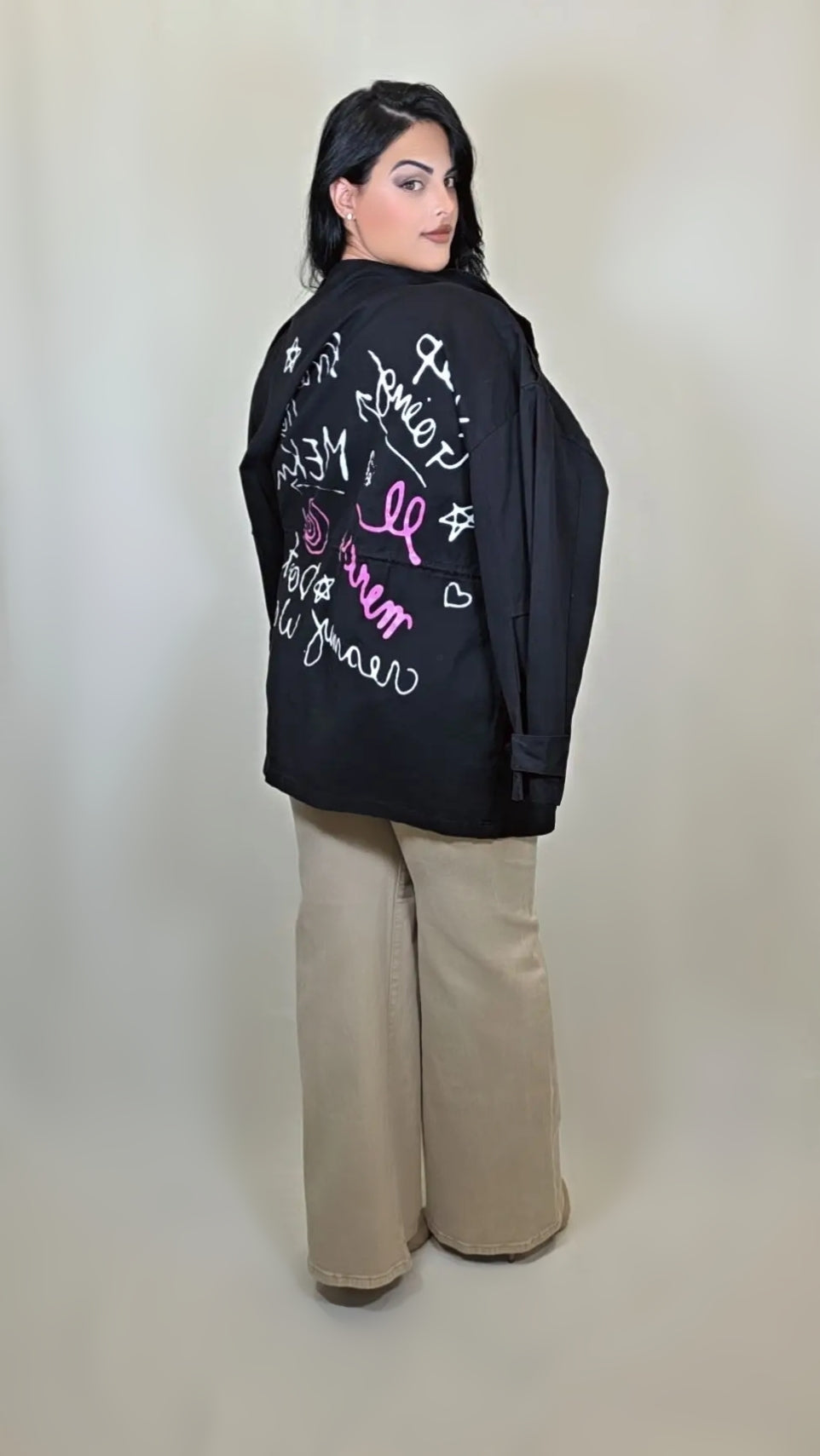 Utility Jacket Cargo Back Stamped