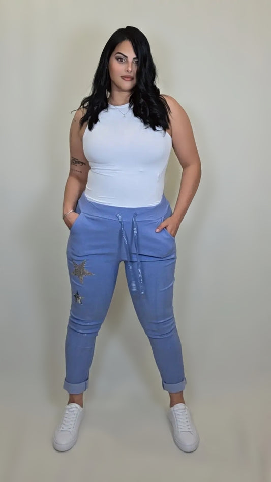 Shiny Star Jogger Pant