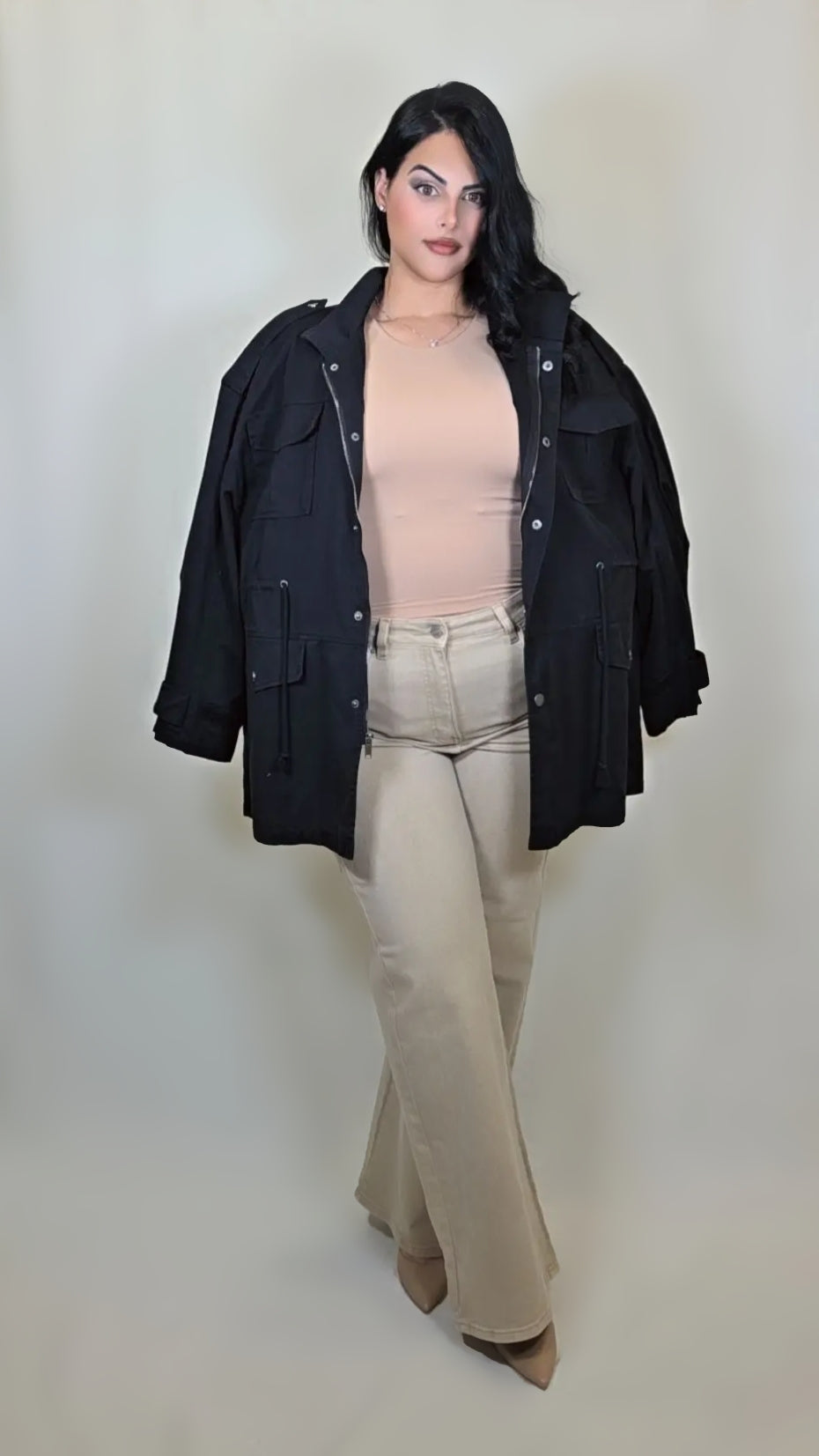 Utility Jacket Cargo Back Stamped