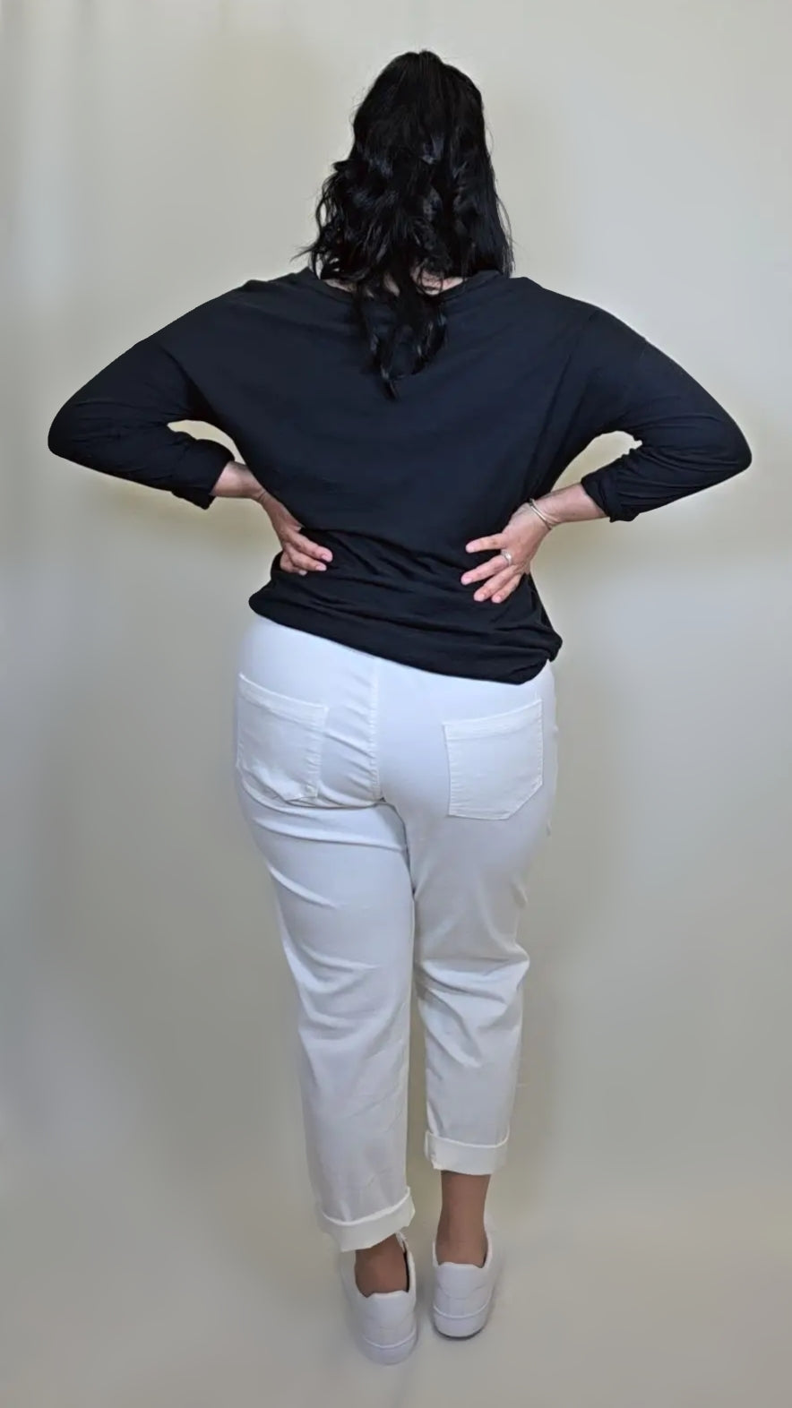 Shiny Star Long Sleeve Cotton Tee